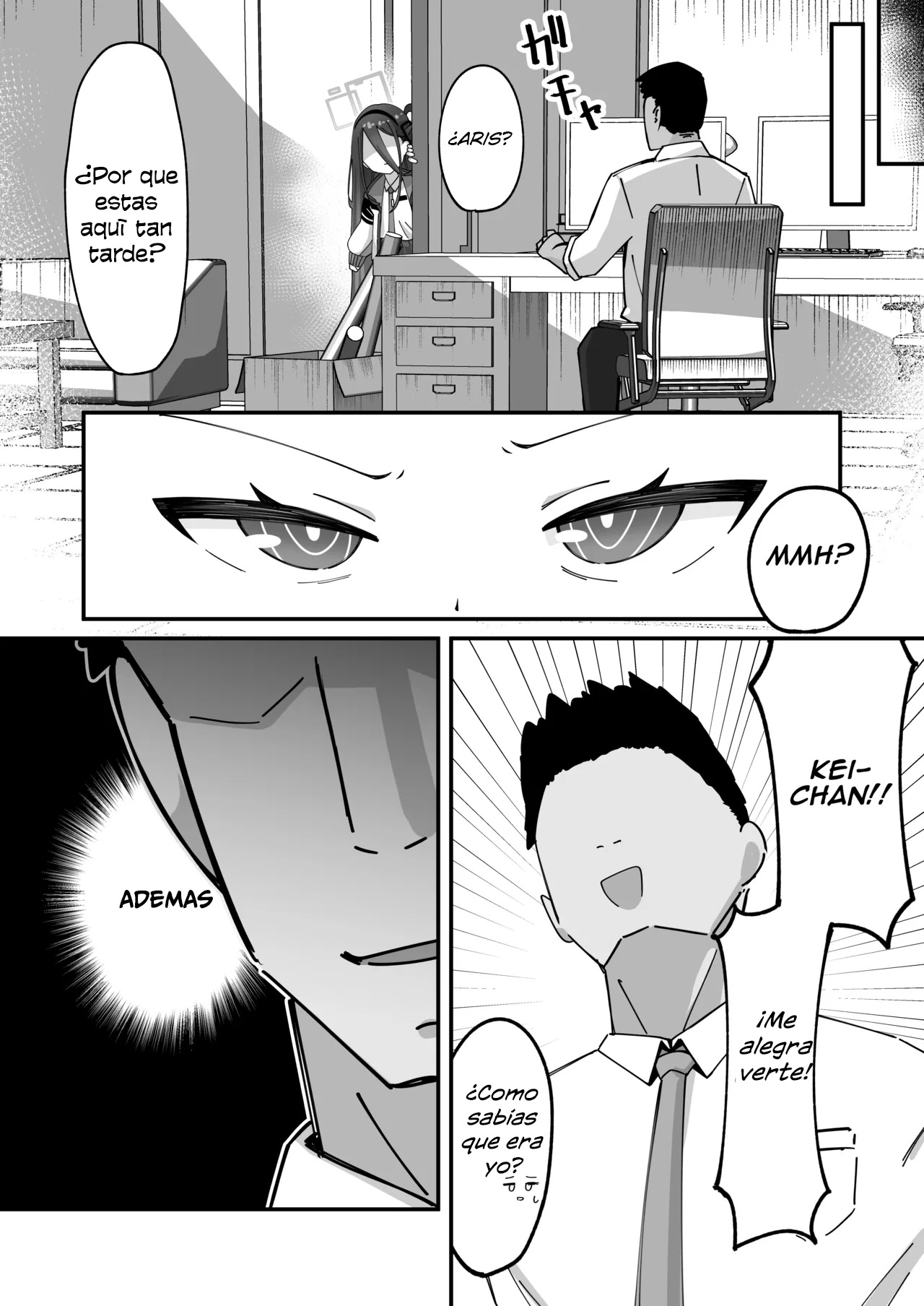 Edición de la pijama romántica | Advertencia con contenido de apareamiento con Kei 2 page 8 full