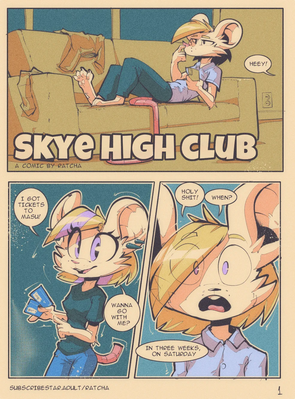 Skye High Club page 1 full