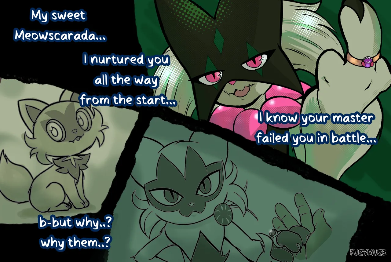 Sweet Dark Meowscarada  Ongoing page 1 full