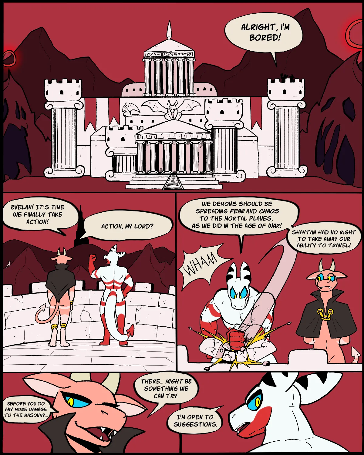 Deal with a Demon: Chapter 1 page 1 full