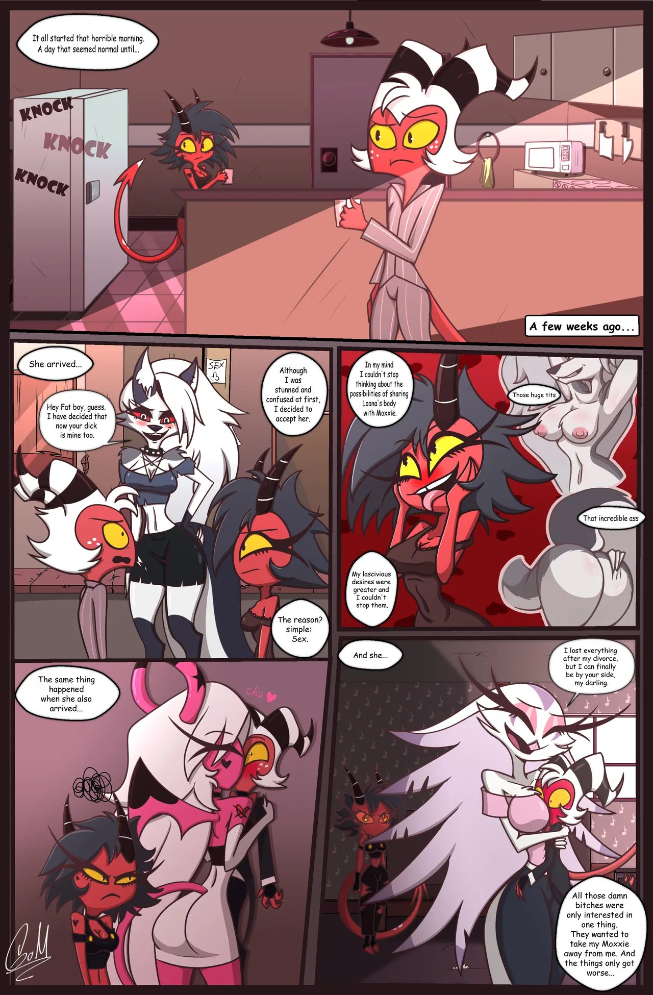 My life with Moxxie: I'll Wait For You At Home page 3 full