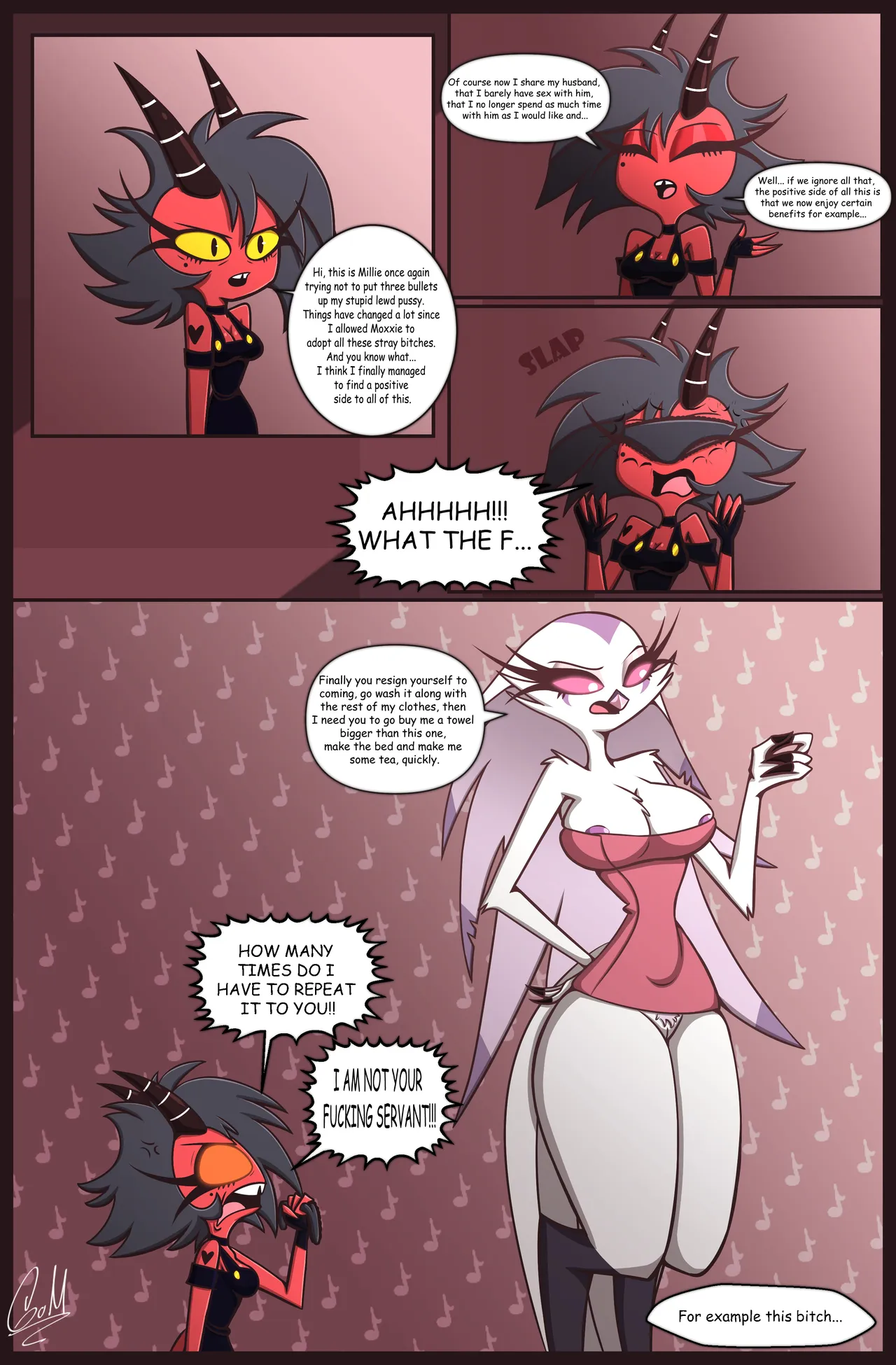 My life with Moxxie: I'll Wait For You At Home page 5 full