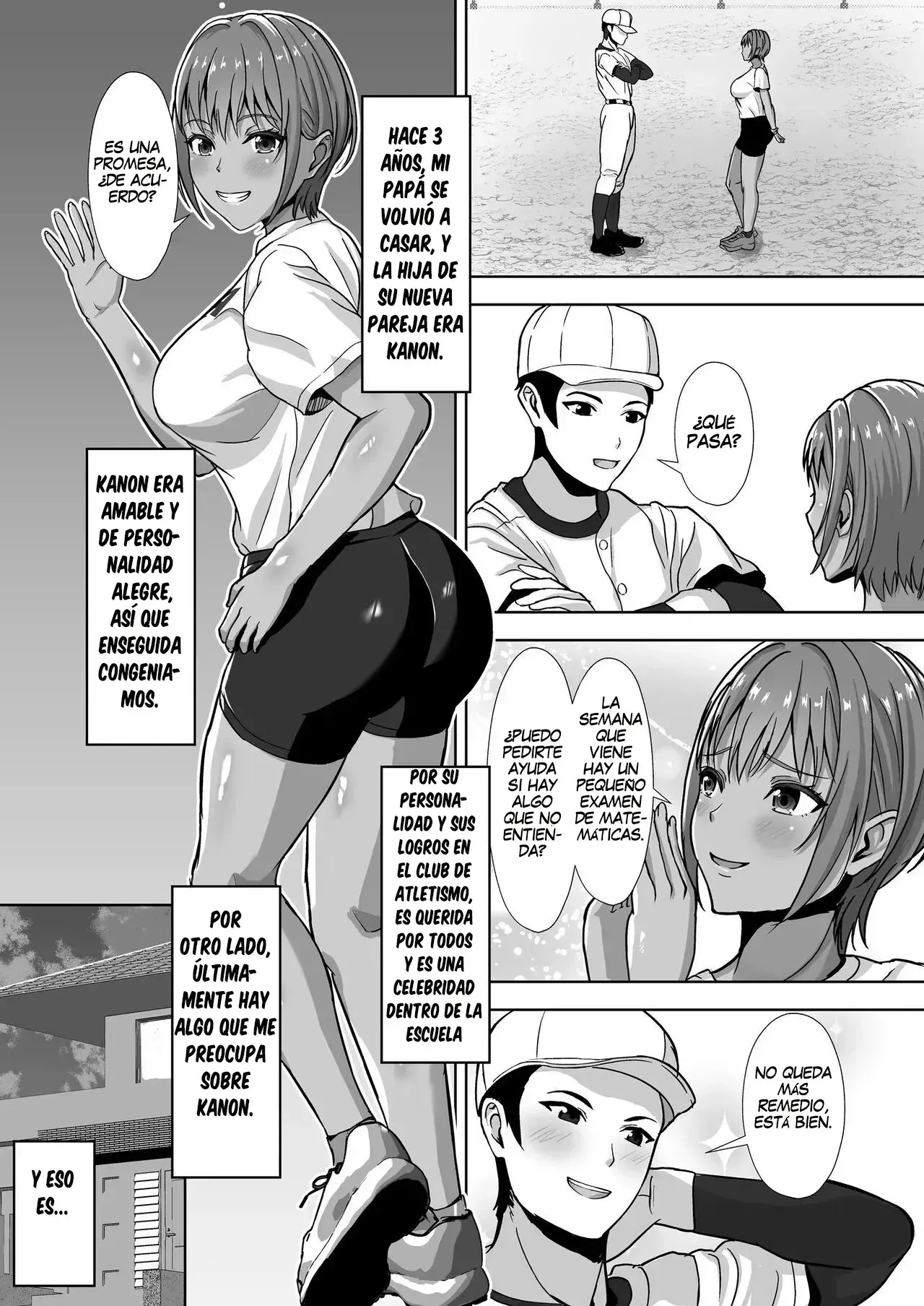 Kanojo ga Iru no ni... Yokkyuu Fuman na Rikubu Gimai no Yuuwaku ni Maketa Hanashi｜La Historia de cómo Caí en la Tentación de mi Hermanastra Insatisfecha del Club de Atletismo... A Pesar de Tener Novia page 7 full