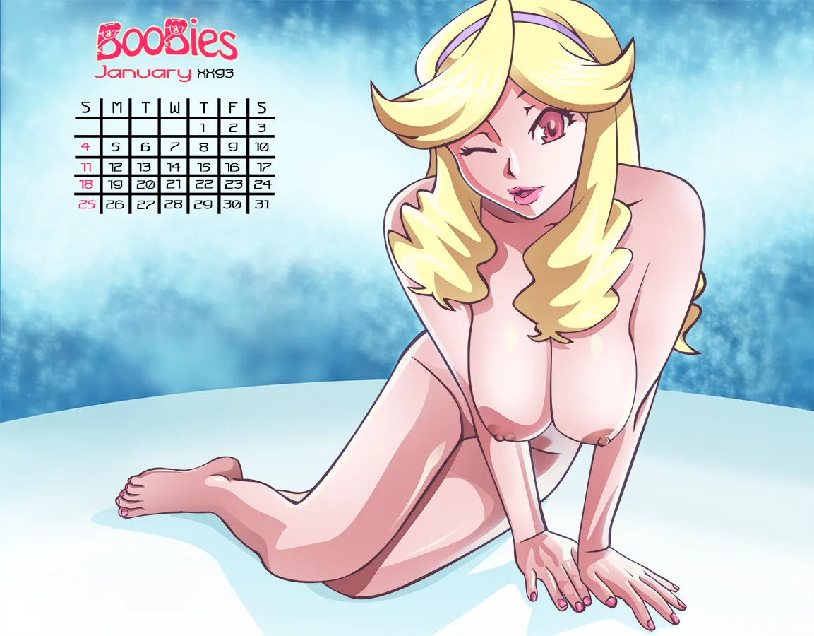 BooBies Calendar page 1 full