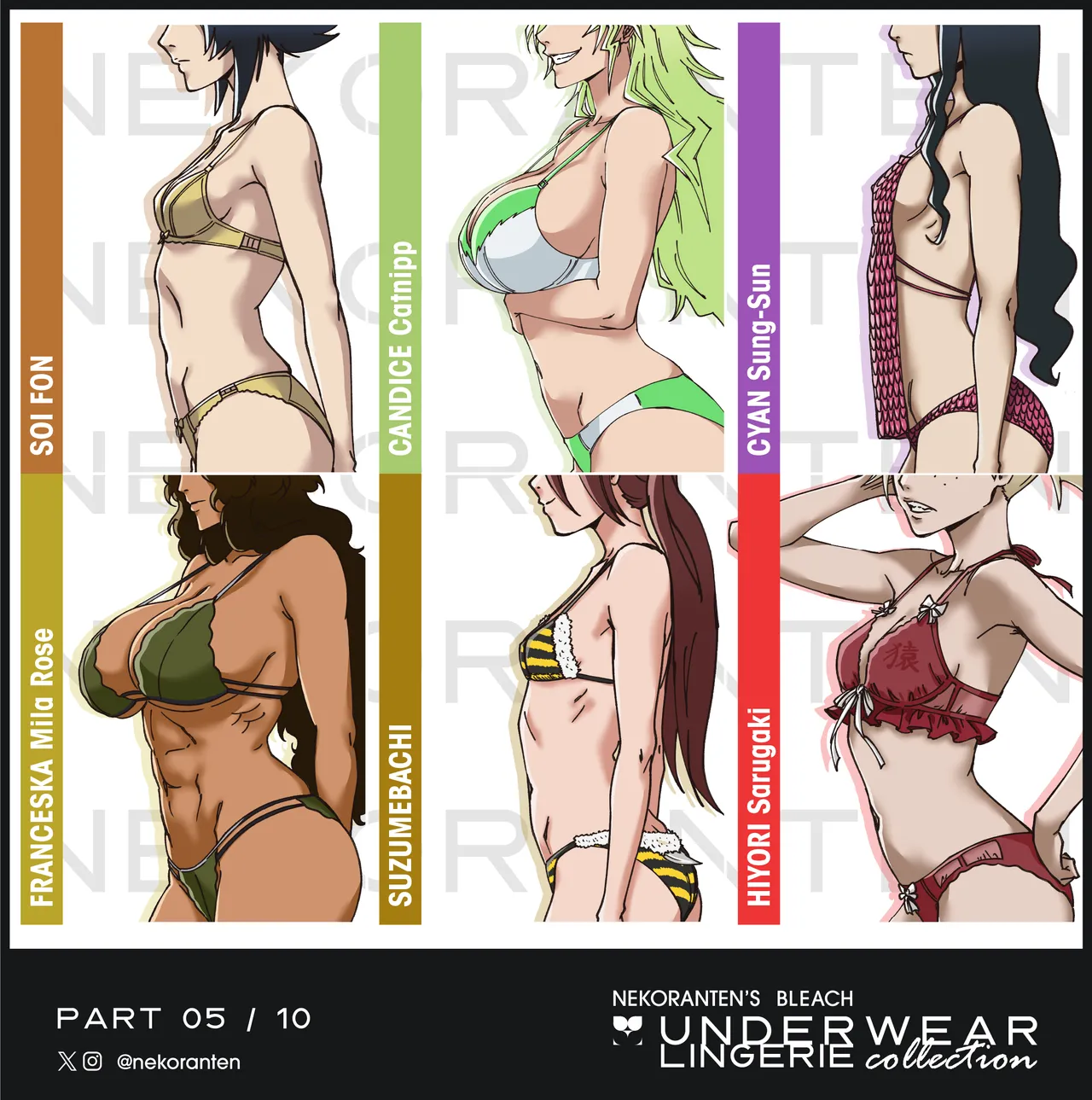 Bleach Underwear Lingerie Collection page 5 full