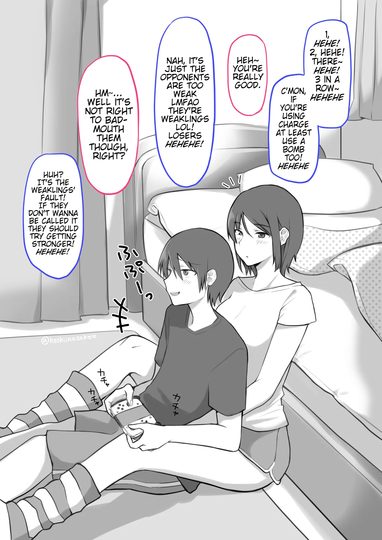 Ikiri Otaku-kun wa Chikubi ga Yowai | The Temperamental Otaku-kun's Nipples are Weak page 1 full