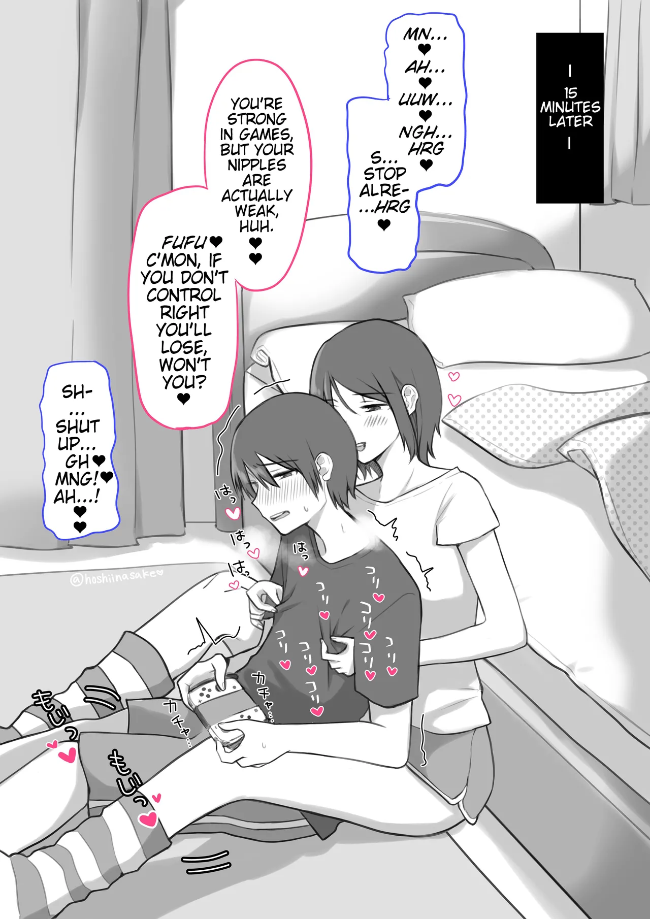 Ikiri Otaku-kun wa Chikubi ga Yowai | The Temperamental Otaku-kun's Nipples are Weak page 8 full