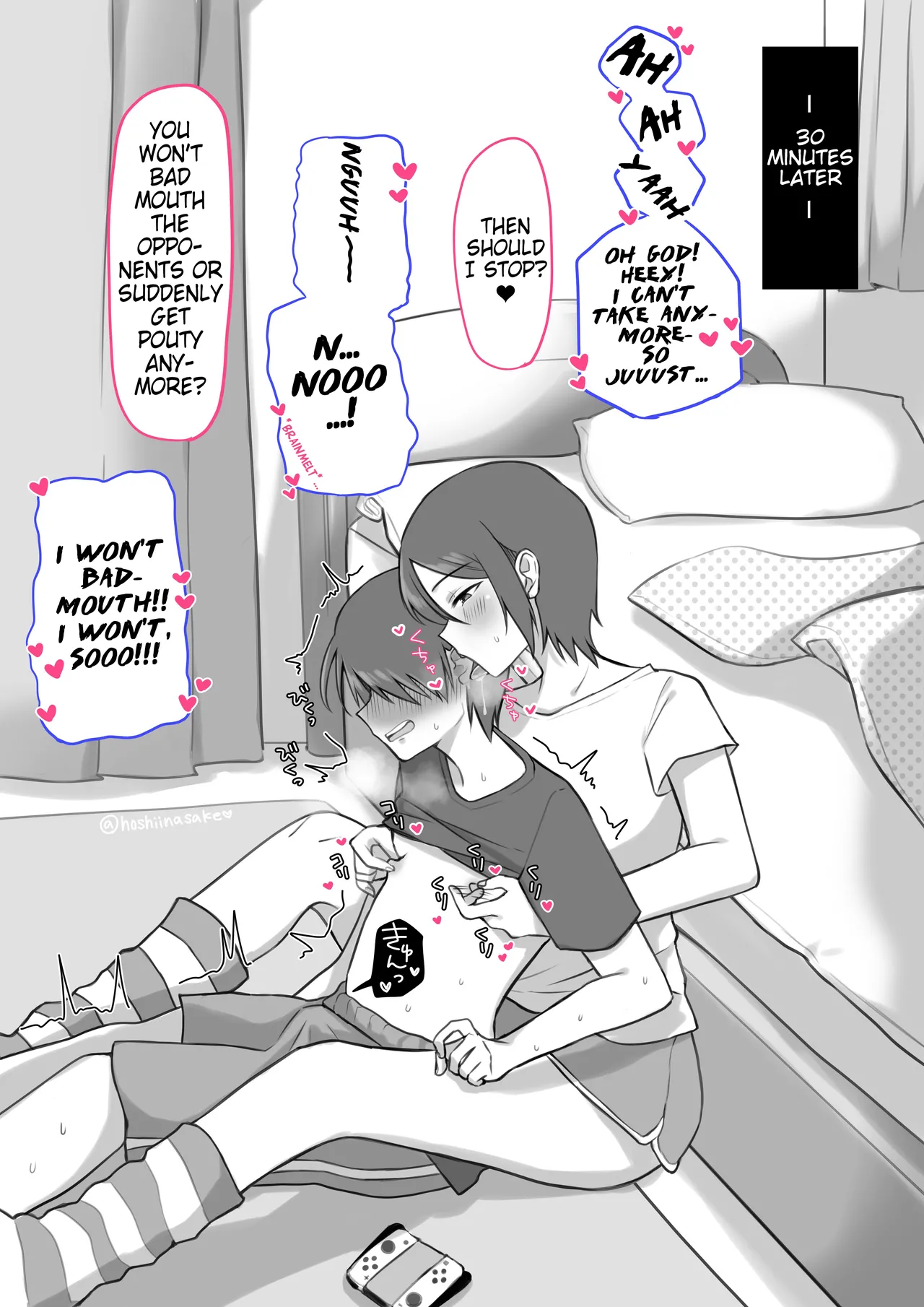 Ikiri Otaku-kun wa Chikubi ga Yowai | The Temperamental Otaku-kun's Nipples are Weak page 9 full