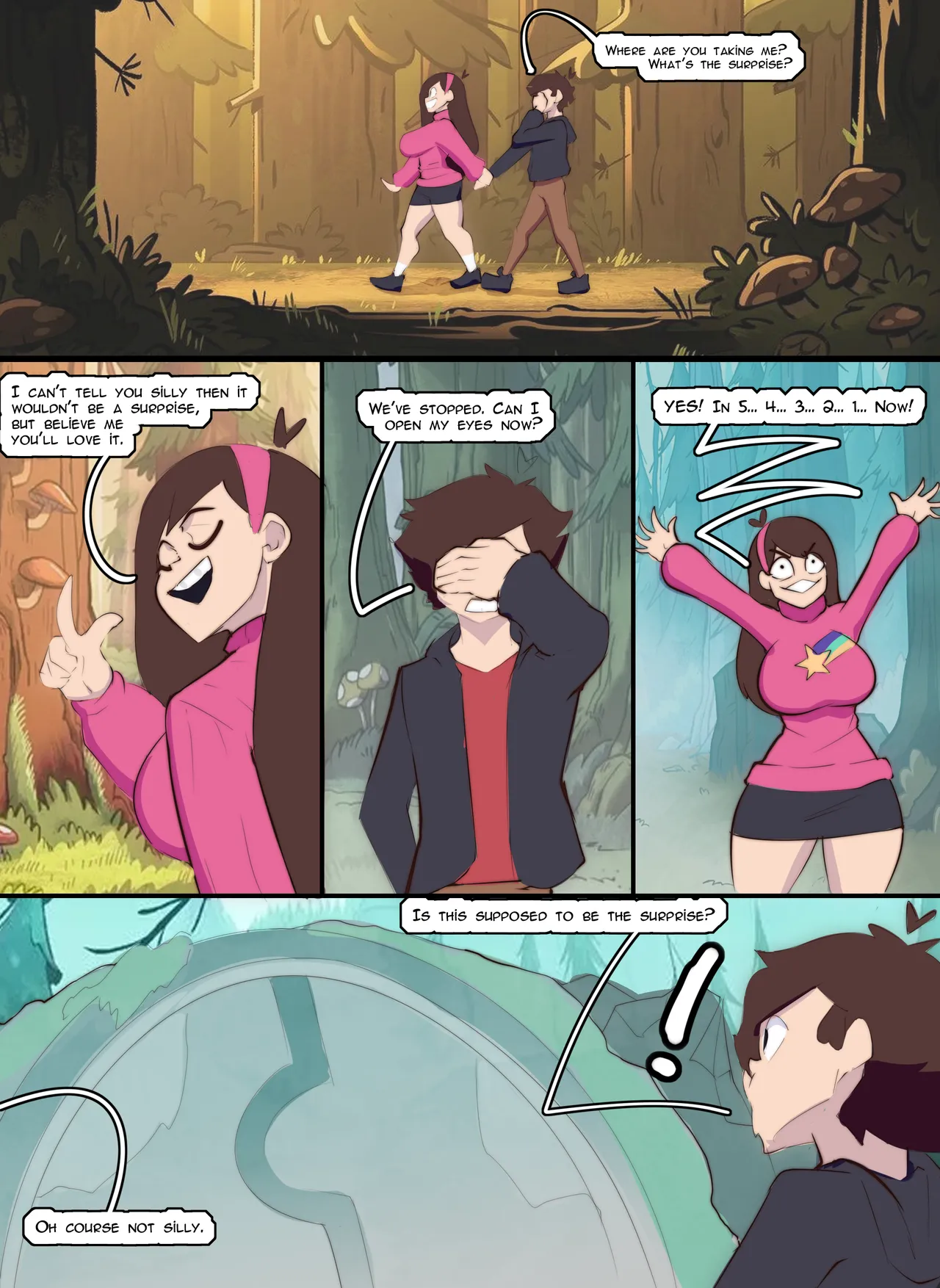 Gravity Falls: Dimper Exploration Ch.1 page 3 full