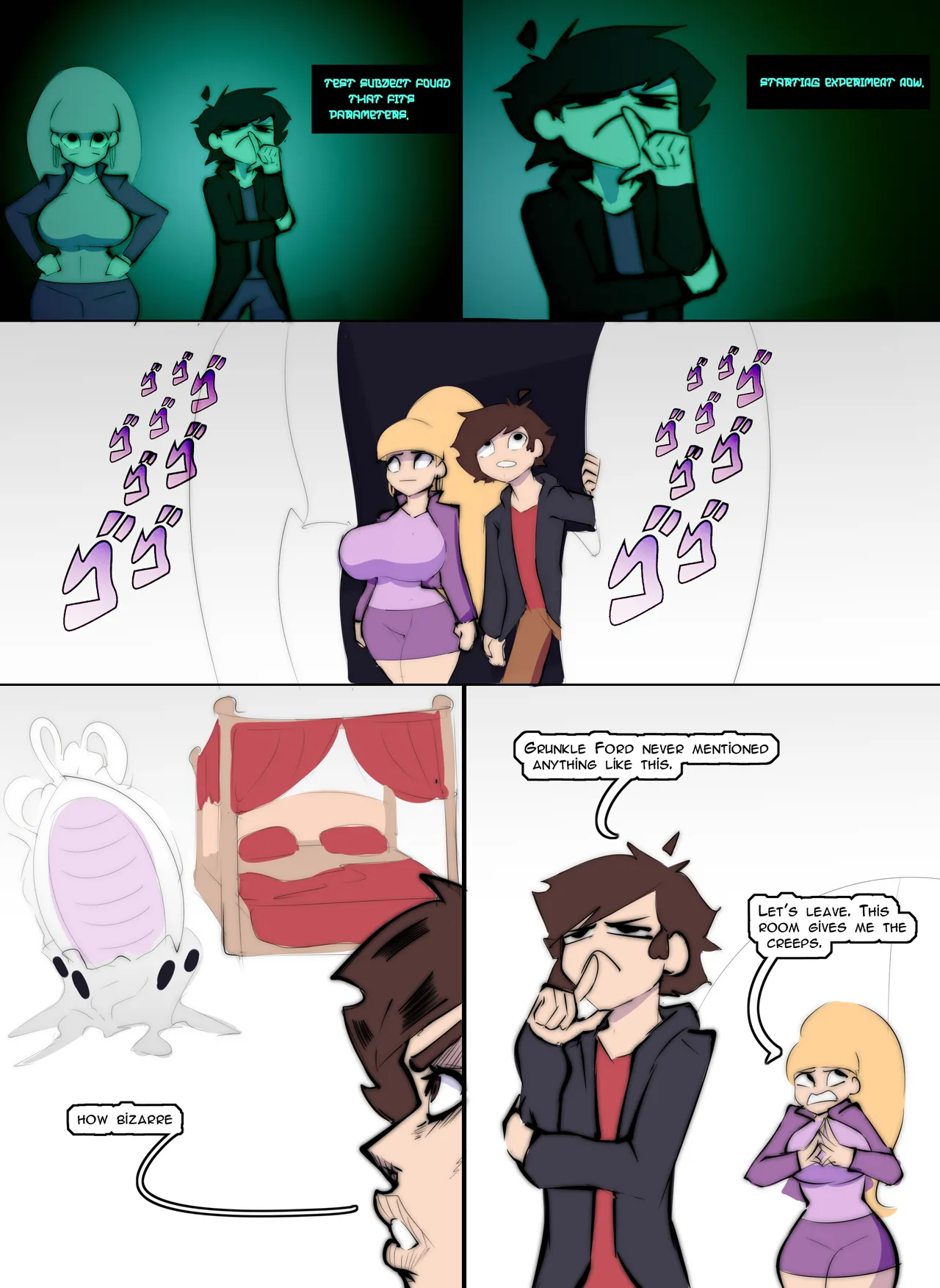 Gravity Falls: Dimper Exploration Ch.1 page 7 full