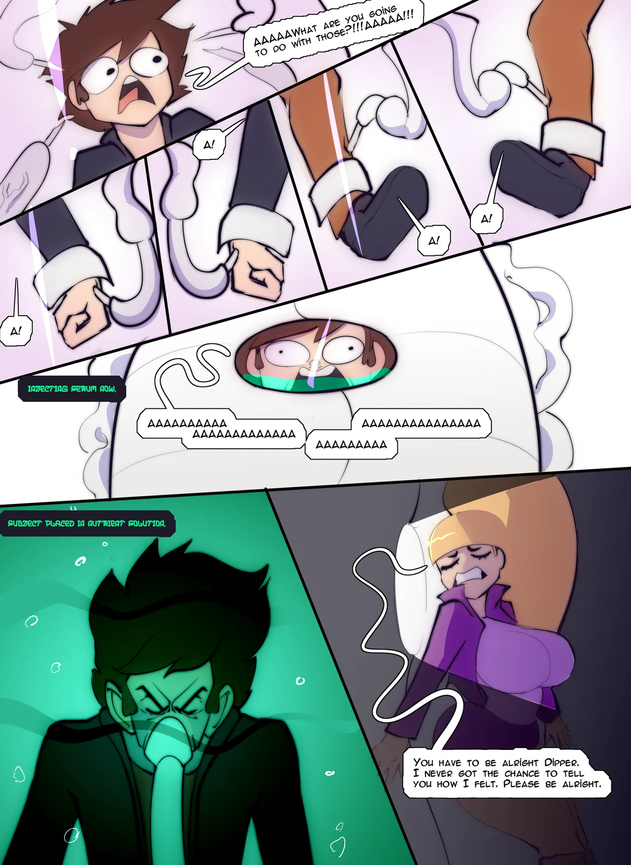 Gravity Falls: Dimper Exploration Ch.1 page 9 full