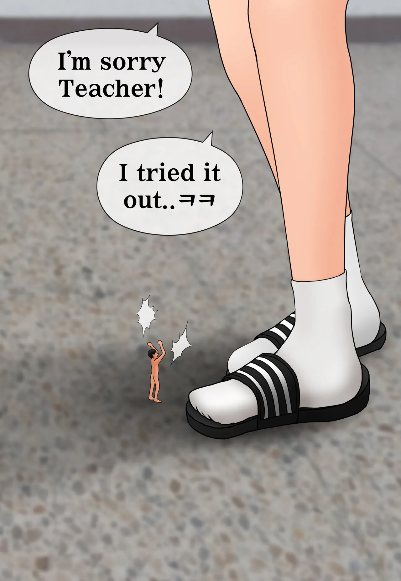 그냥 밟혀죽는 만화 Just get trampled to death page 5 full