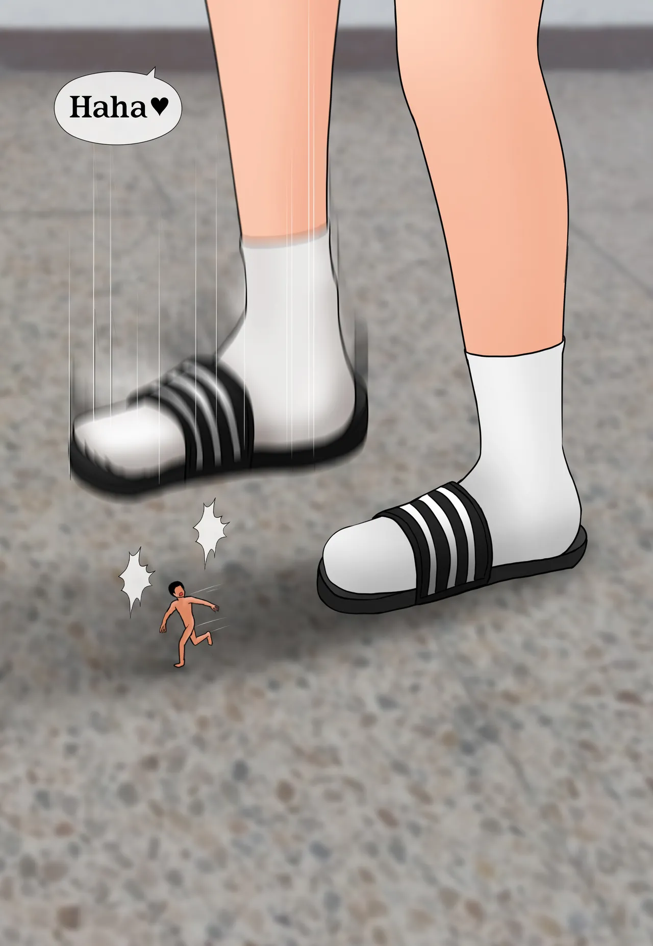 그냥 밟혀죽는 만화 Just get trampled to death page 9 full