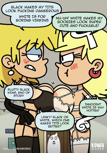 Loud Lingerie - Lori and Leni cover