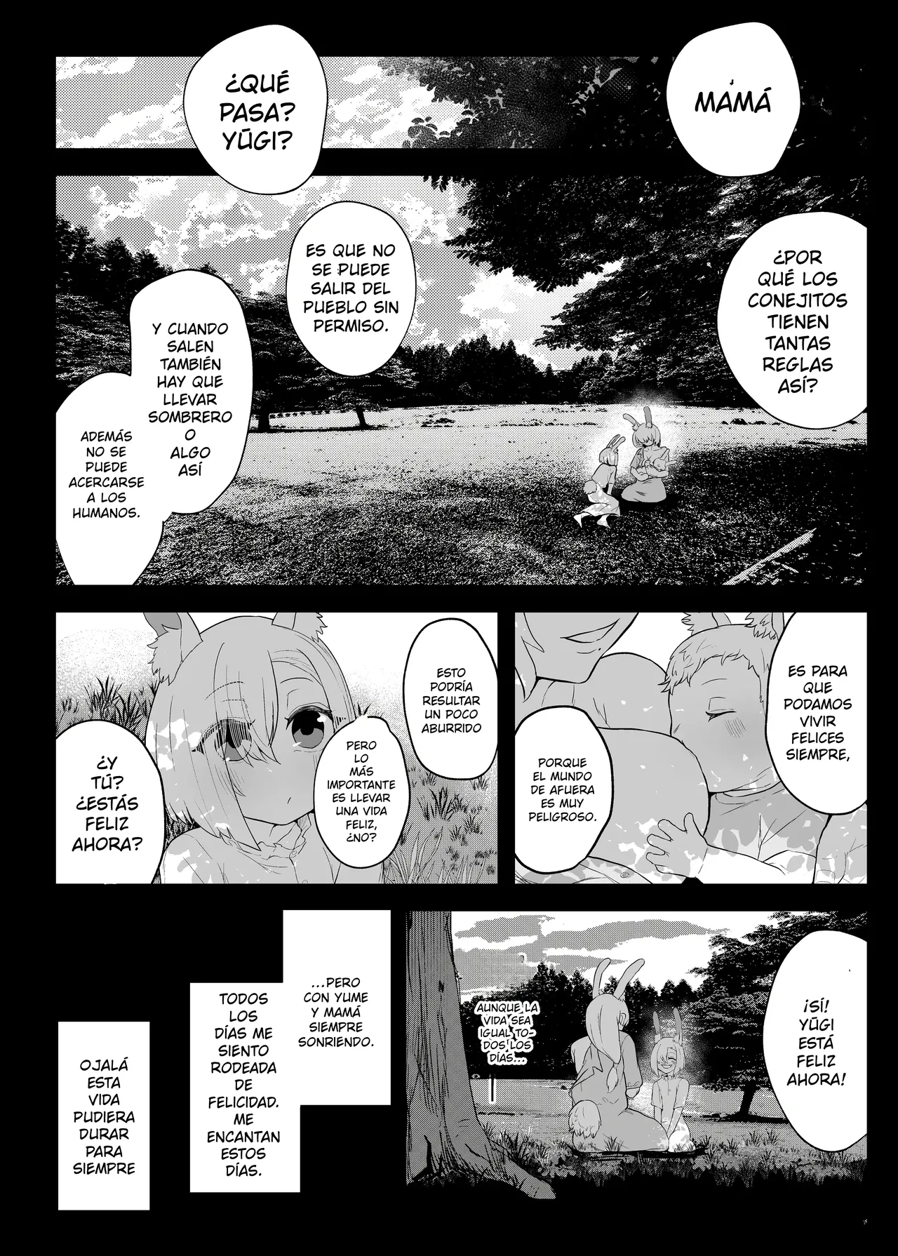Mesuana Usagikan ~Fukushuu no Usagi wa Shiawase ni Somaru~｜La Violación de la Conejita ~La Coneja Vengativa Sucumbe a la Lujuria~ page 10 full