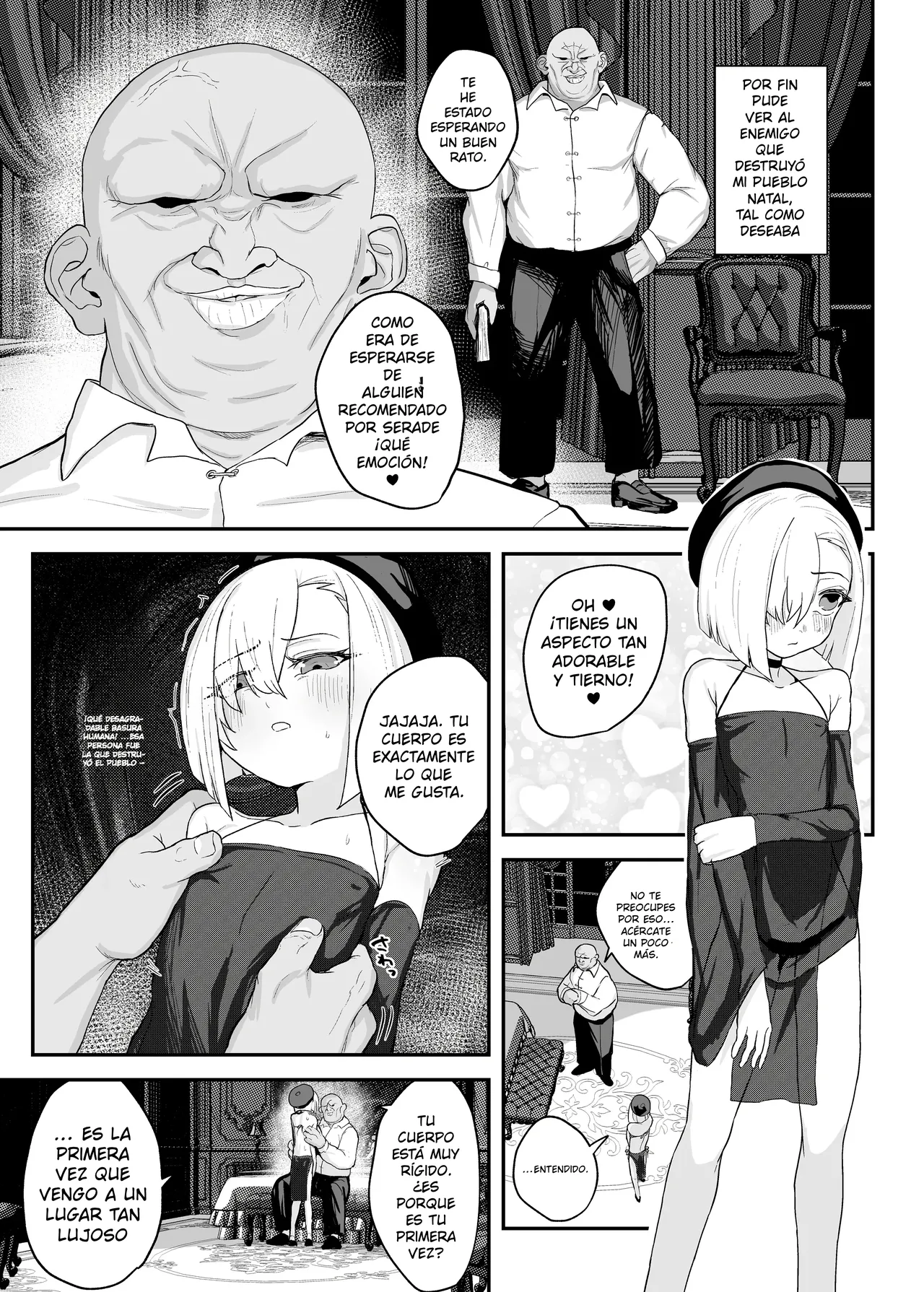 Mesuana Usagikan ~Fukushuu no Usagi wa Shiawase ni Somaru~｜La Violación de la Conejita ~La Coneja Vengativa Sucumbe a la Lujuria~ page 7 full