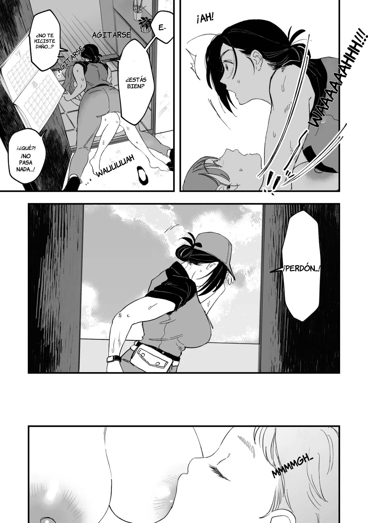 Okkii Haitatsuin-san to Oku-sama ga Furin Shichau Hanashi   | La historia de como una esposa termina cometiendo una infielidad con la repartidora page 10 full