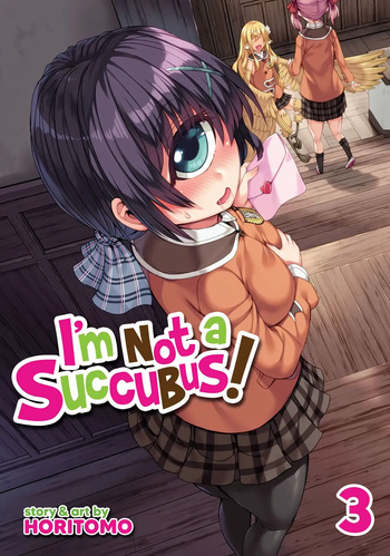 I'm not a succubus! 才不是魅魔呢！3卷 cover