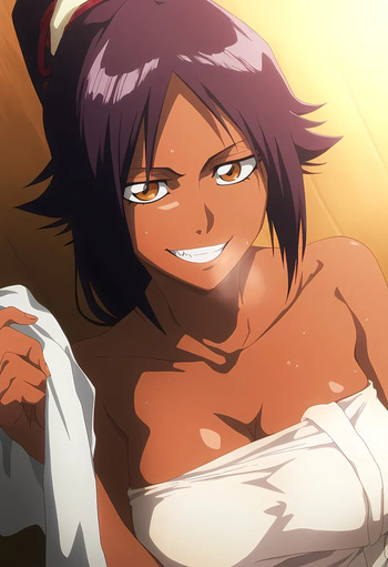 Yoruichi Shihouin -Bleach cover