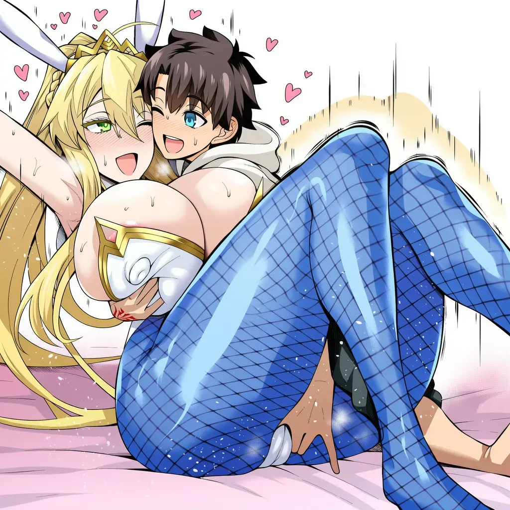 かーむ Bunny artoria and scathach page 2 full