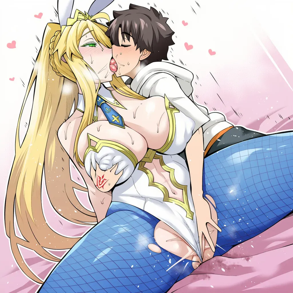 かーむ Bunny artoria and scathach page 3 full