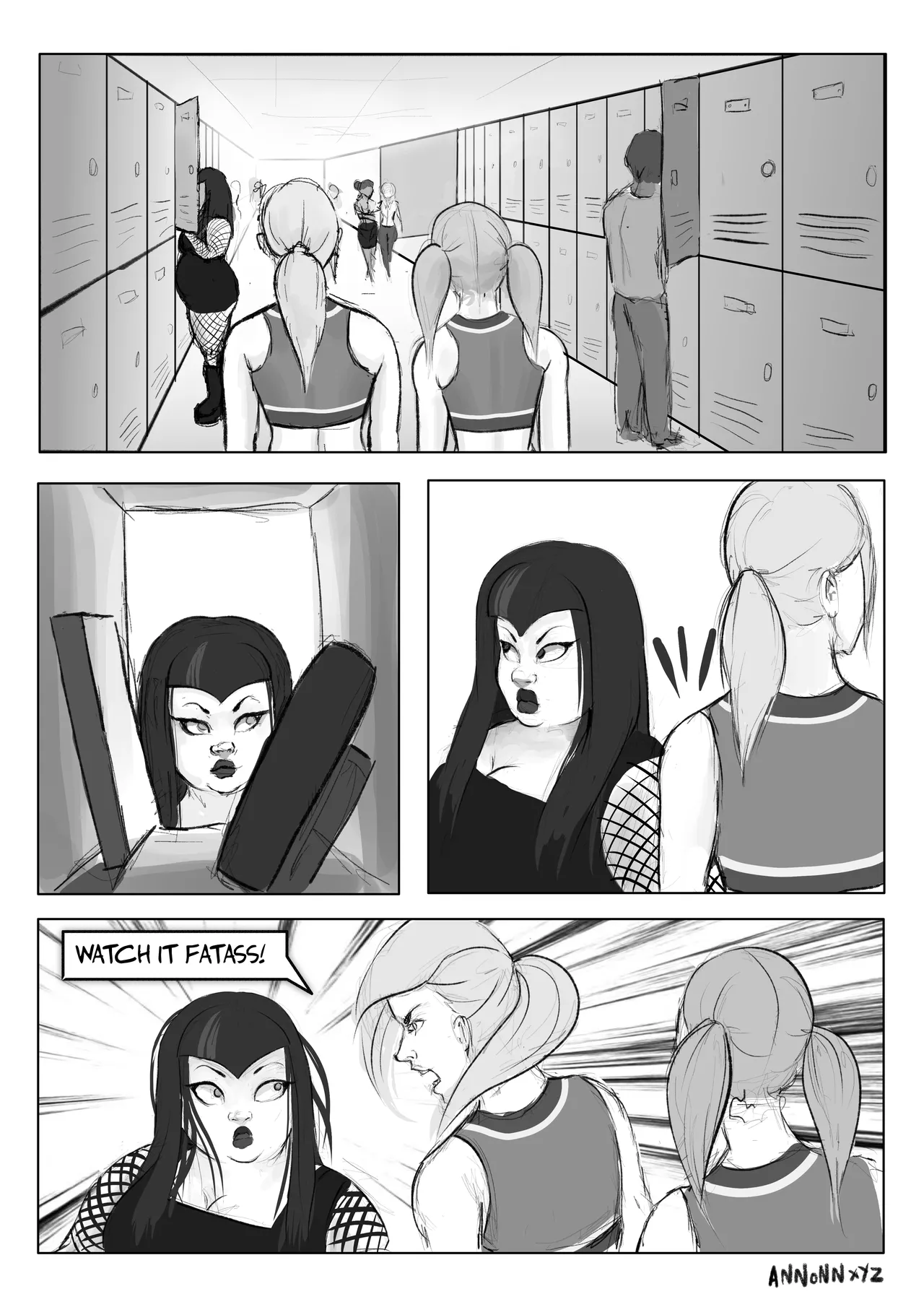Revenge BW&amp;Colored page 2 full