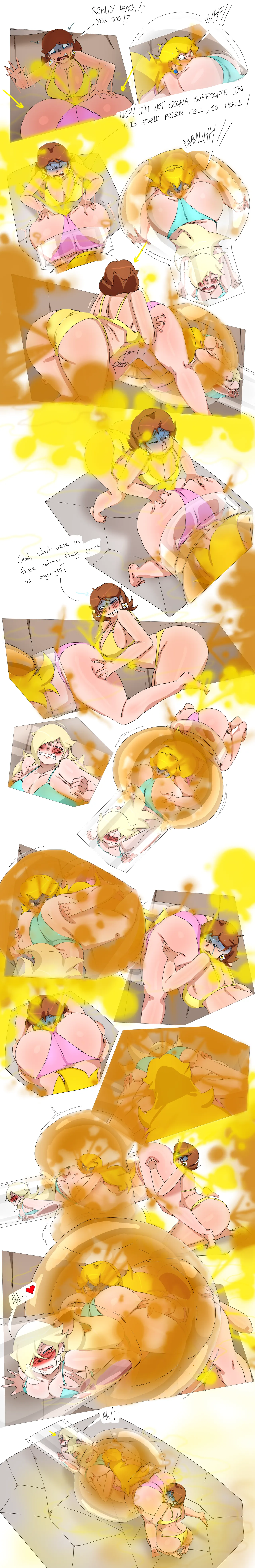 Mario Princesses's Tight Situation page 5 full