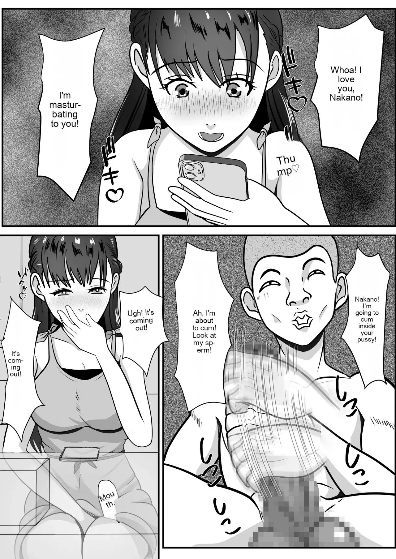 Suki na Joshi ga Hentai Yuujin ni Kuwareta page 9 full
