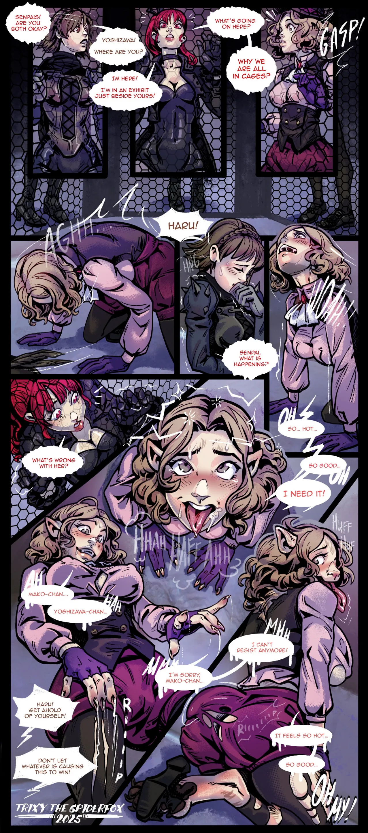 Artist Trixy The Spiderfox page 10 full