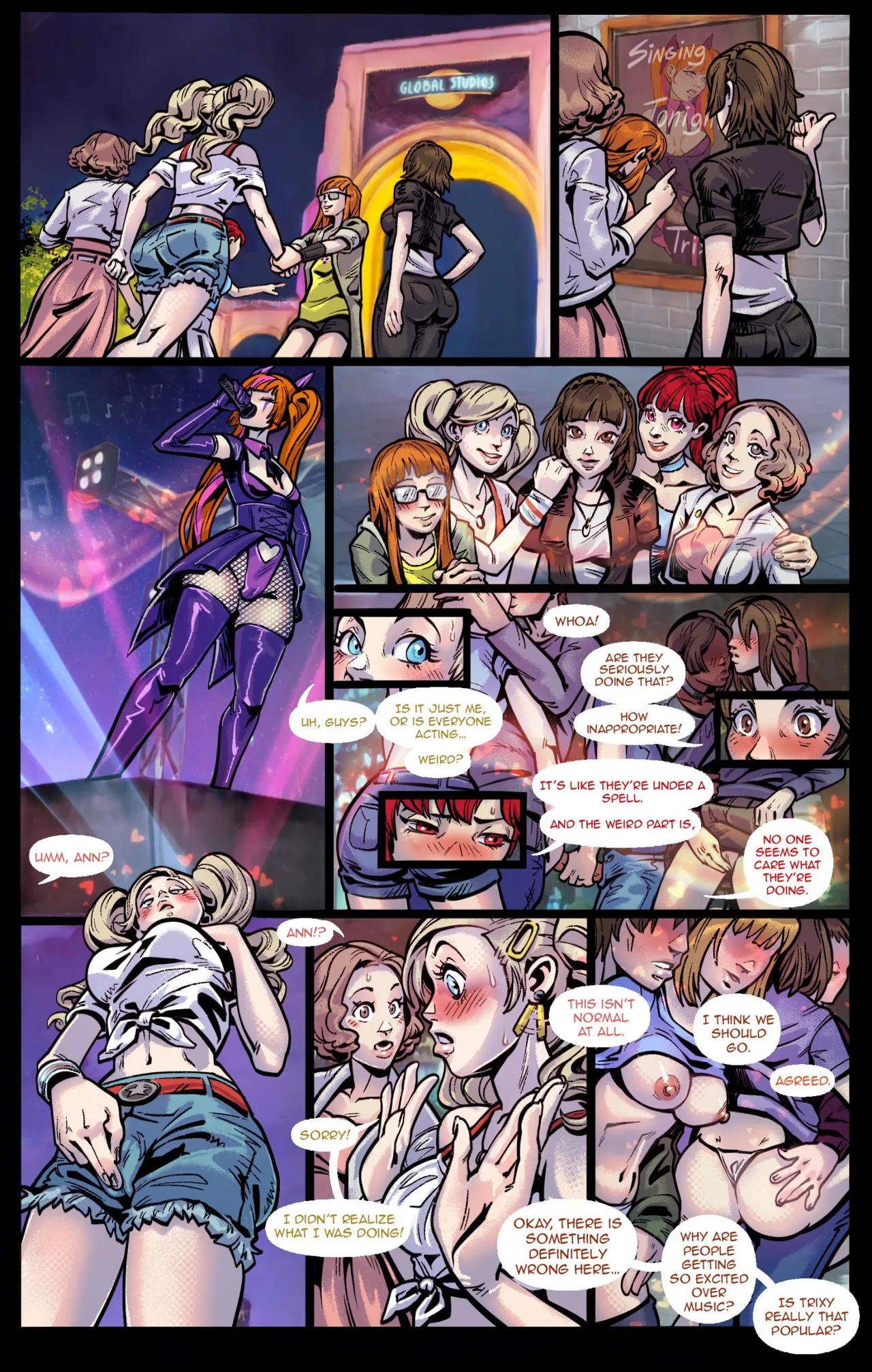 Artist Trixy The Spiderfox page 5 full