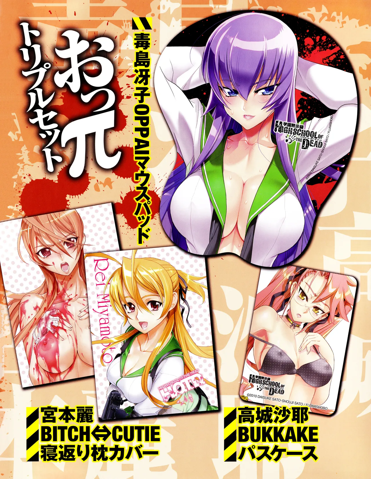 HIGHSCHOOL OF THE DEAD SECRET BOX ANTHOLOGY page 4 full