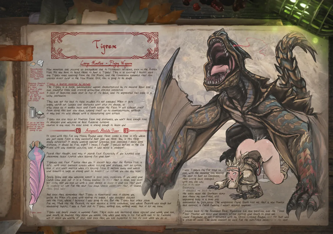 Hoarfrost Reach Exploration Diary / Ecological Survey / Forbidden Lands Exploration Diary page 10 full