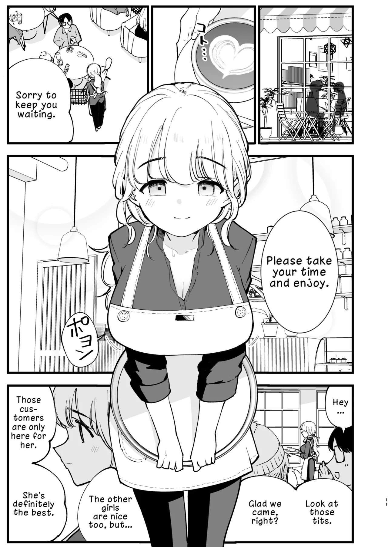 Boku no Kanojo wa Cafe Tenin 2 ~Netorare, Ochite~ | My Girlfriend is a Cafe Waitress 2 ~Cuckolded and Fallen~ page 10 full