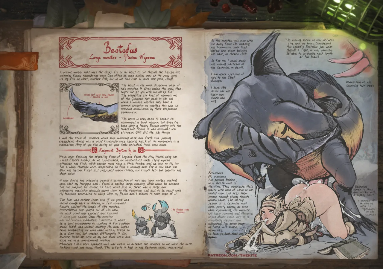 Hoarfrost Reach Exploration Diary / Ecological Survey / Forbidden Lands Exploration Diary page 2 full