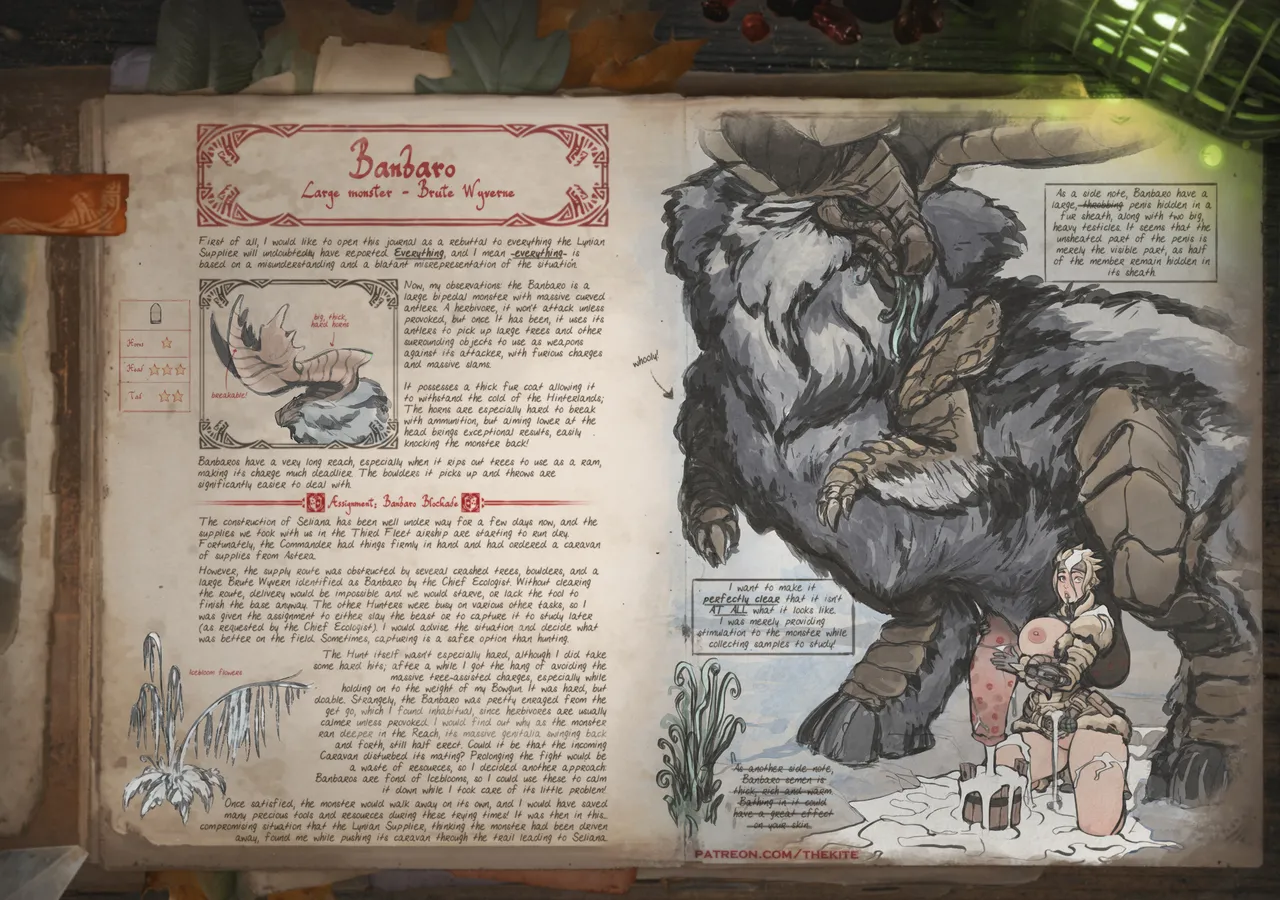 Hoarfrost Reach Exploration Diary / Ecological Survey / Forbidden Lands Exploration Diary page 3 full