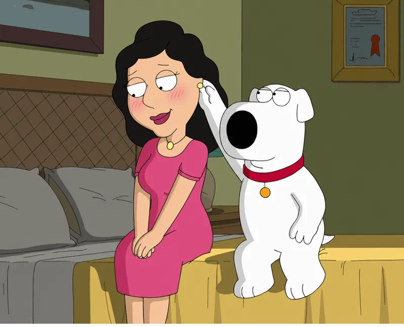 Bonnie Swanson and Brian Griffin page 1 full