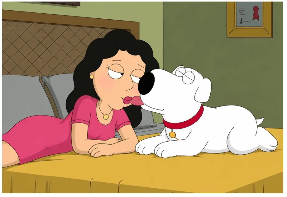Bonnie Swanson and Brian Griffin page 3 full