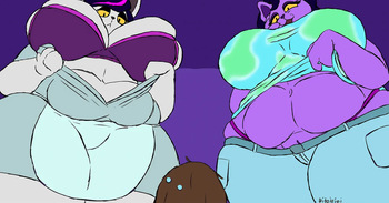 Catty and Catti having some fun cover