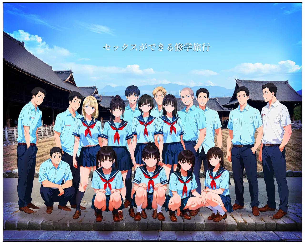 SEX ga dekiru shūgakuryokō | School trip where you can have sex page 6 full