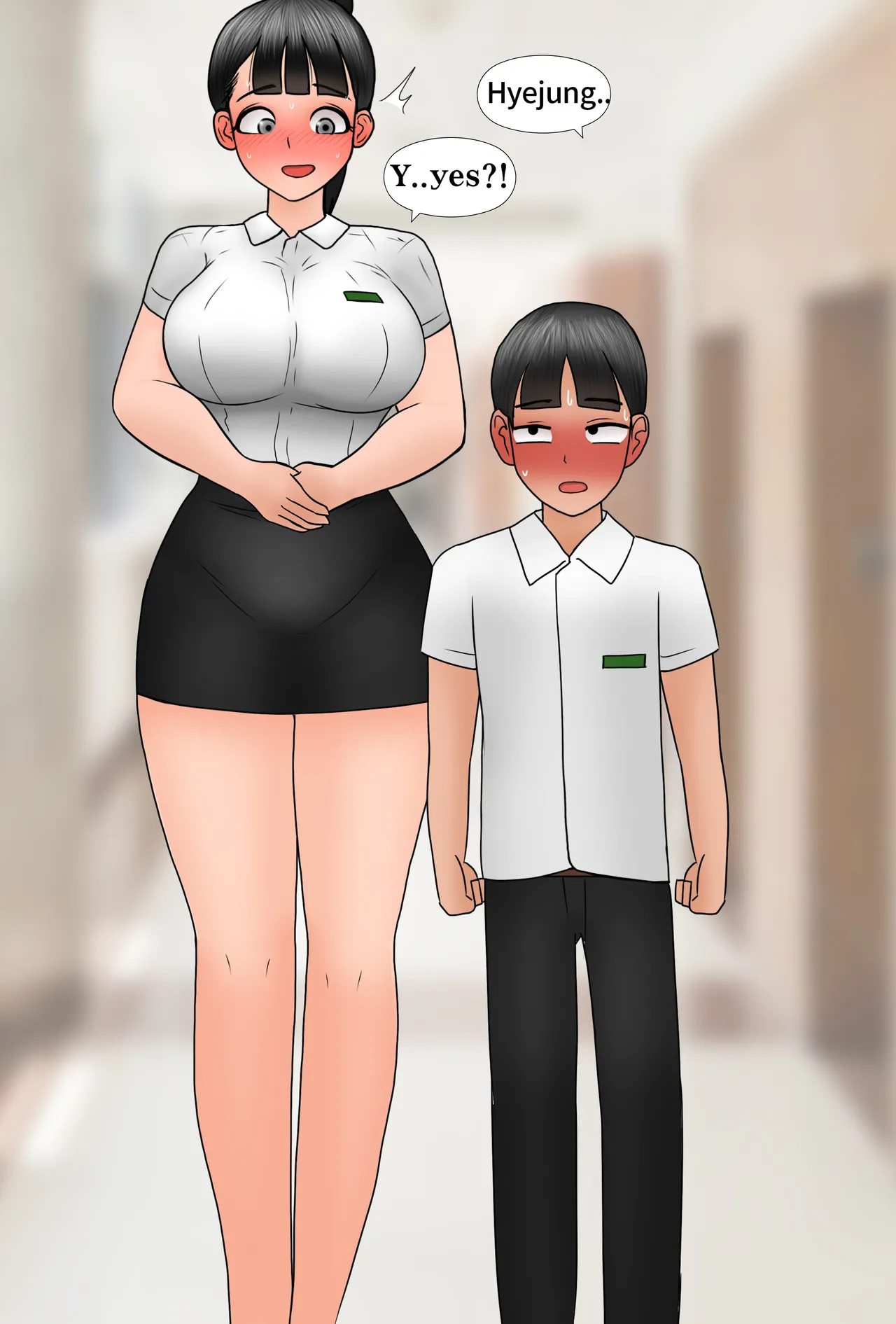 커진 여친 Girlfriend has grown up page 9 full