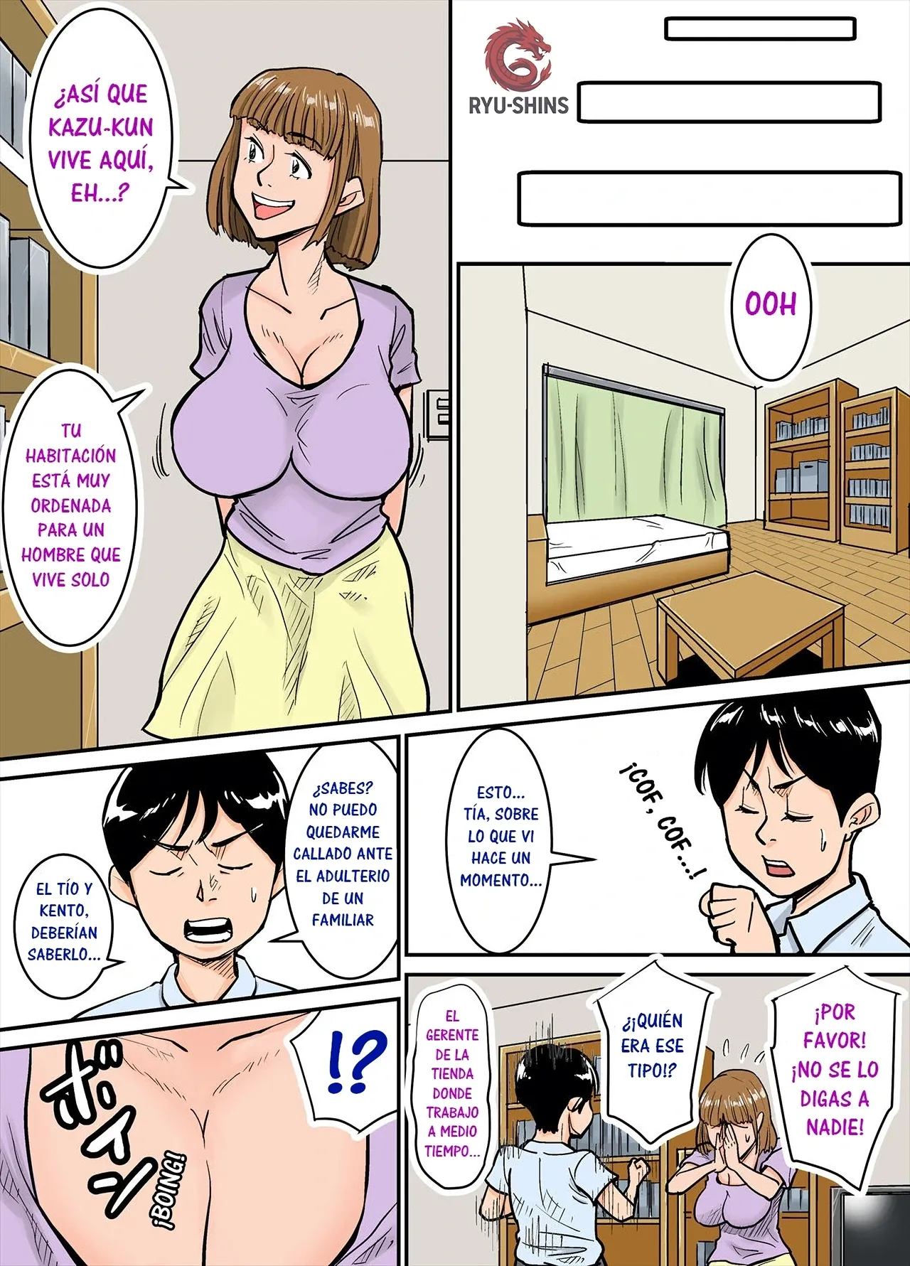 Eroi Oba-san｜El Erótico Cuerpo de Mi Tía page 3 full