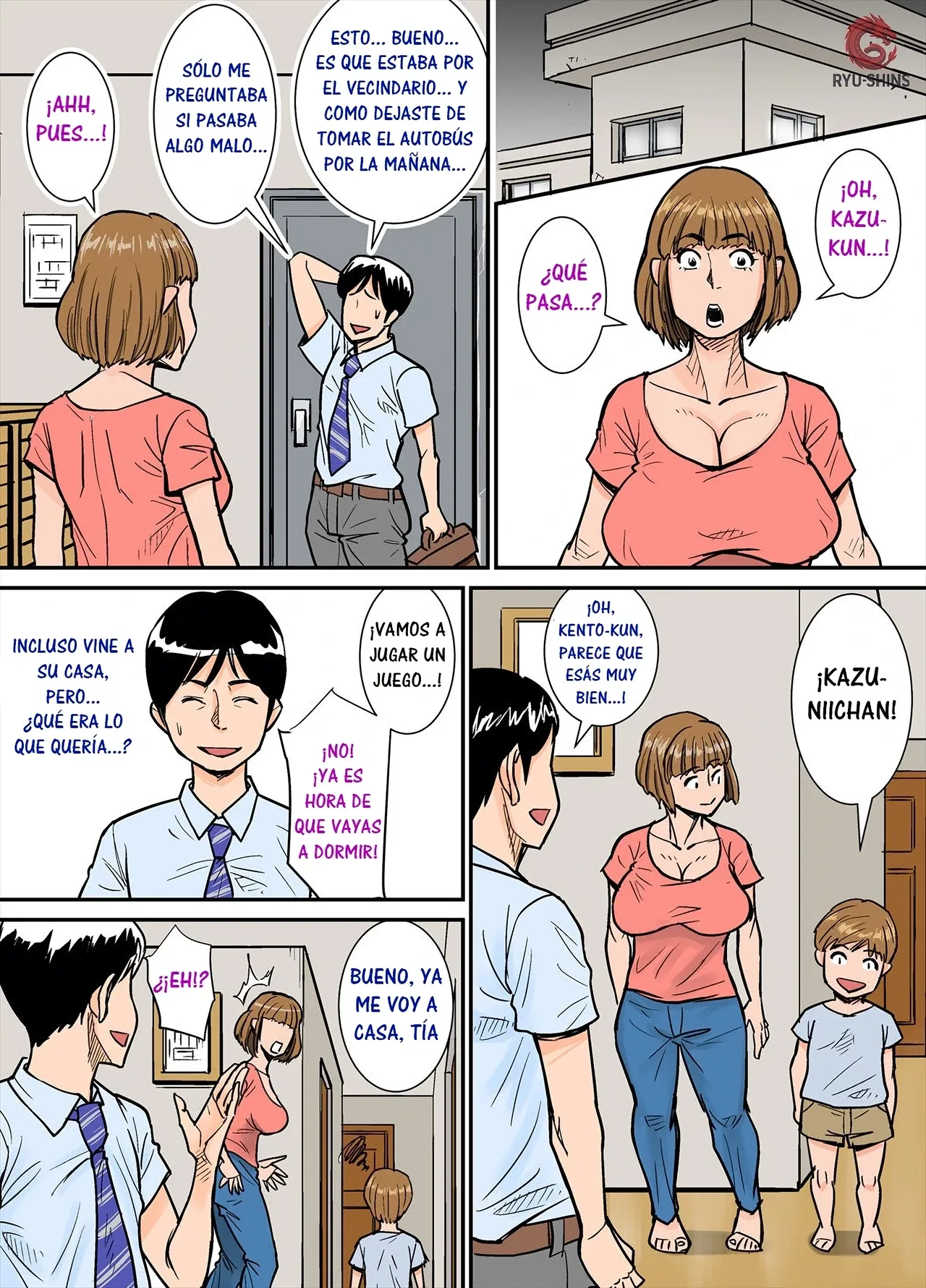 Eroi Oba-san｜El Erótico Cuerpo de Mi Tía page 8 full