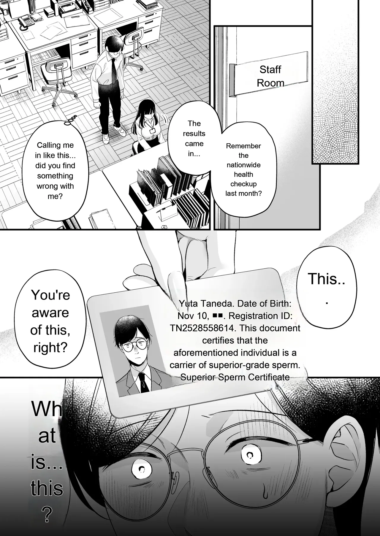 Breeding License: ~Am I, the Unpopular Guy, the One with the Strongest Genes?!~ page 4 full