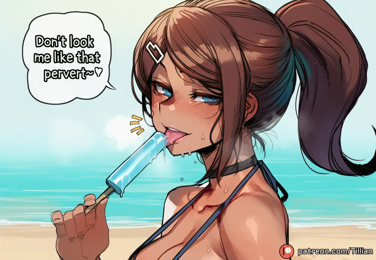 Aoi Asahina and Makoto Naegi  Image Set page 4 full