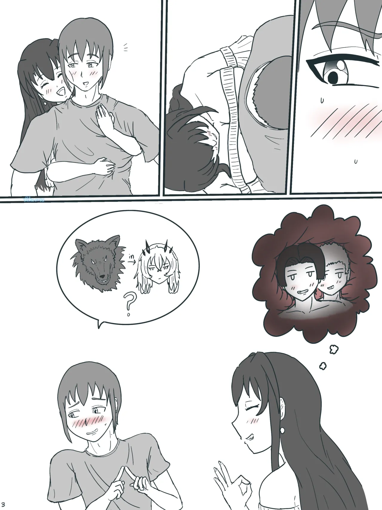 Someones In the Wolf: Dangerous Cosplay Beast page 3 full