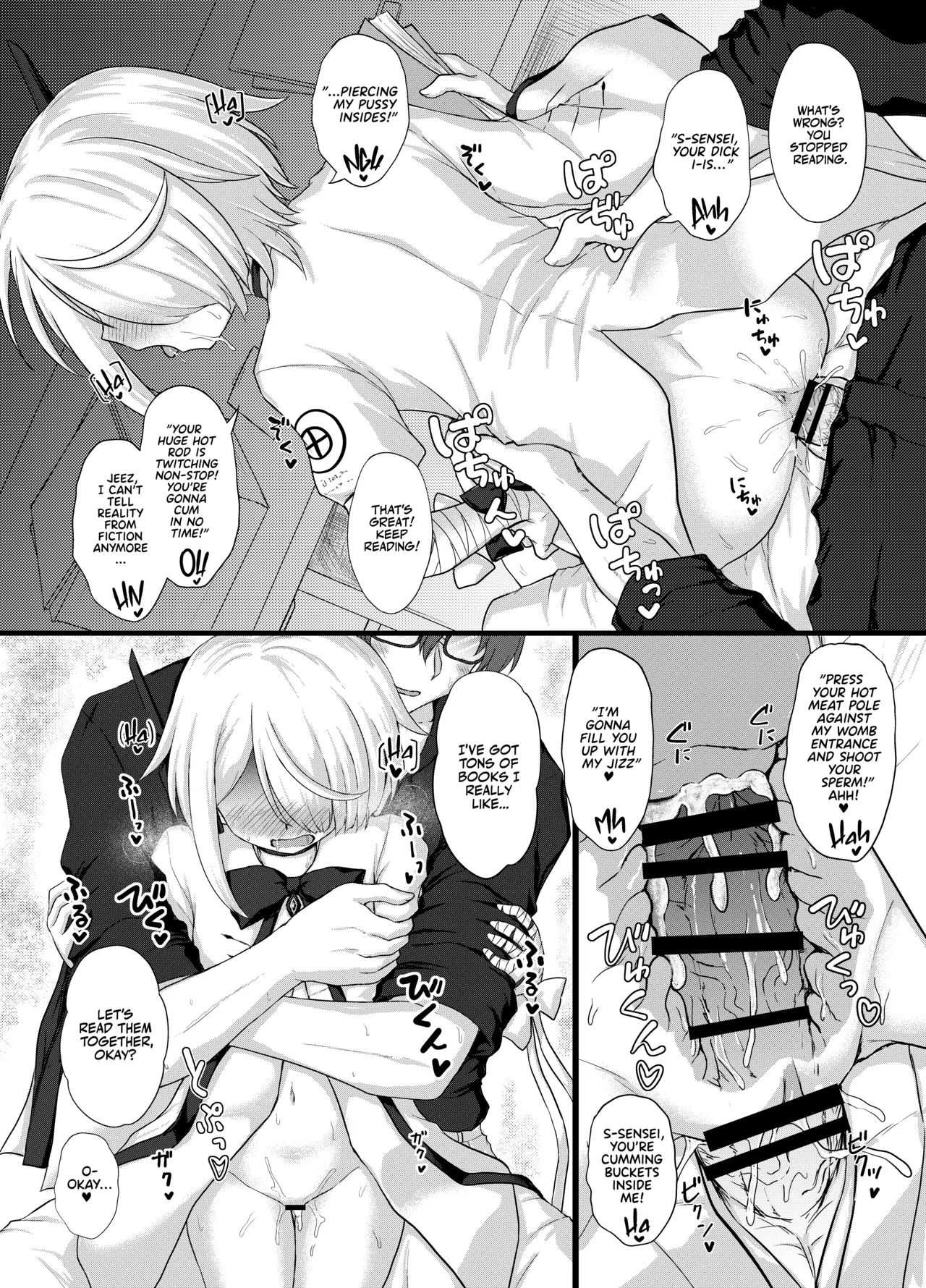 Watashi-tachi, Schale de Osewa ni Narimasu | We Were Adopted by SCHALE! page 10 full