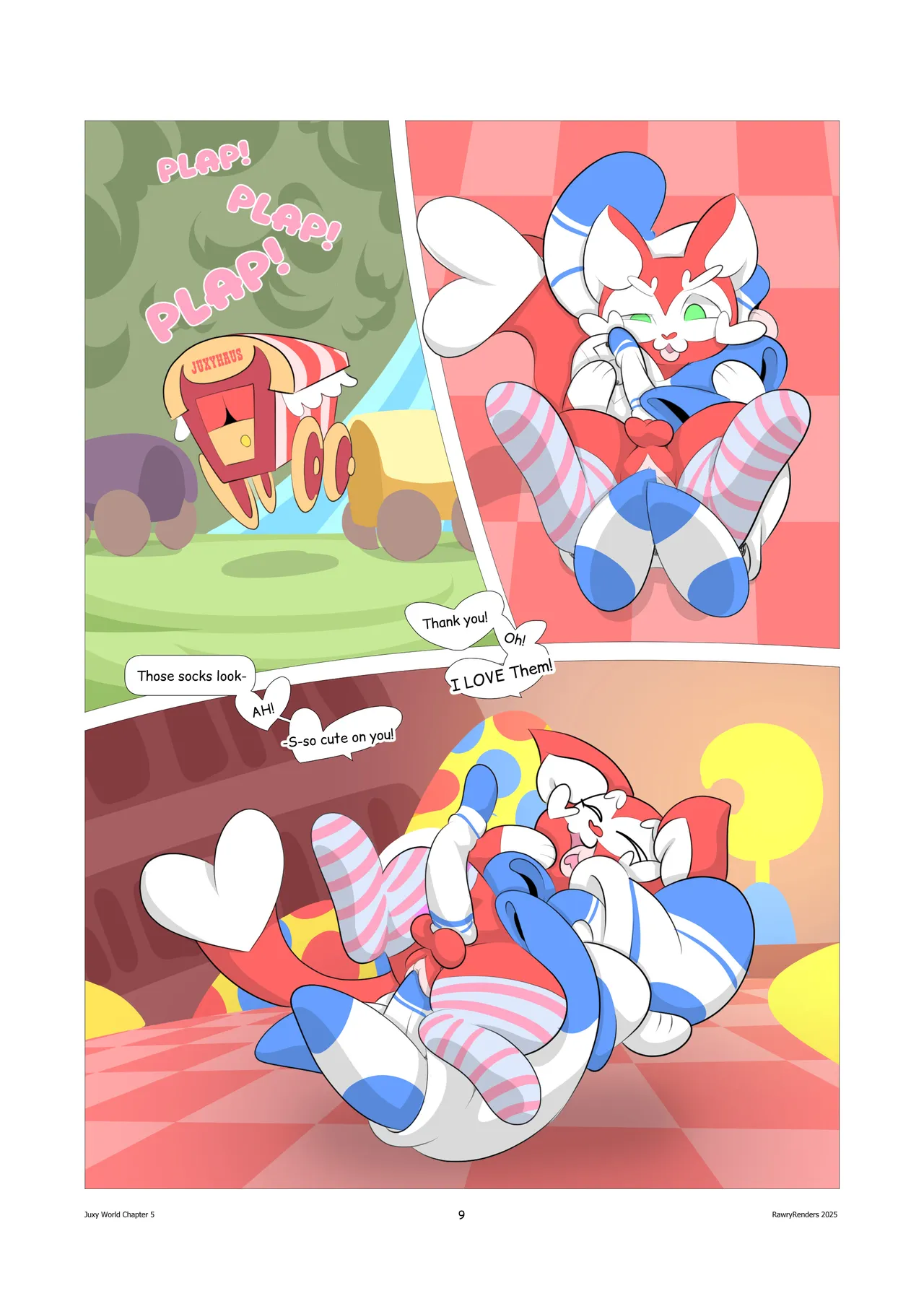 Juxy World: Chapter 5 - New Powers and Forms page 10 full