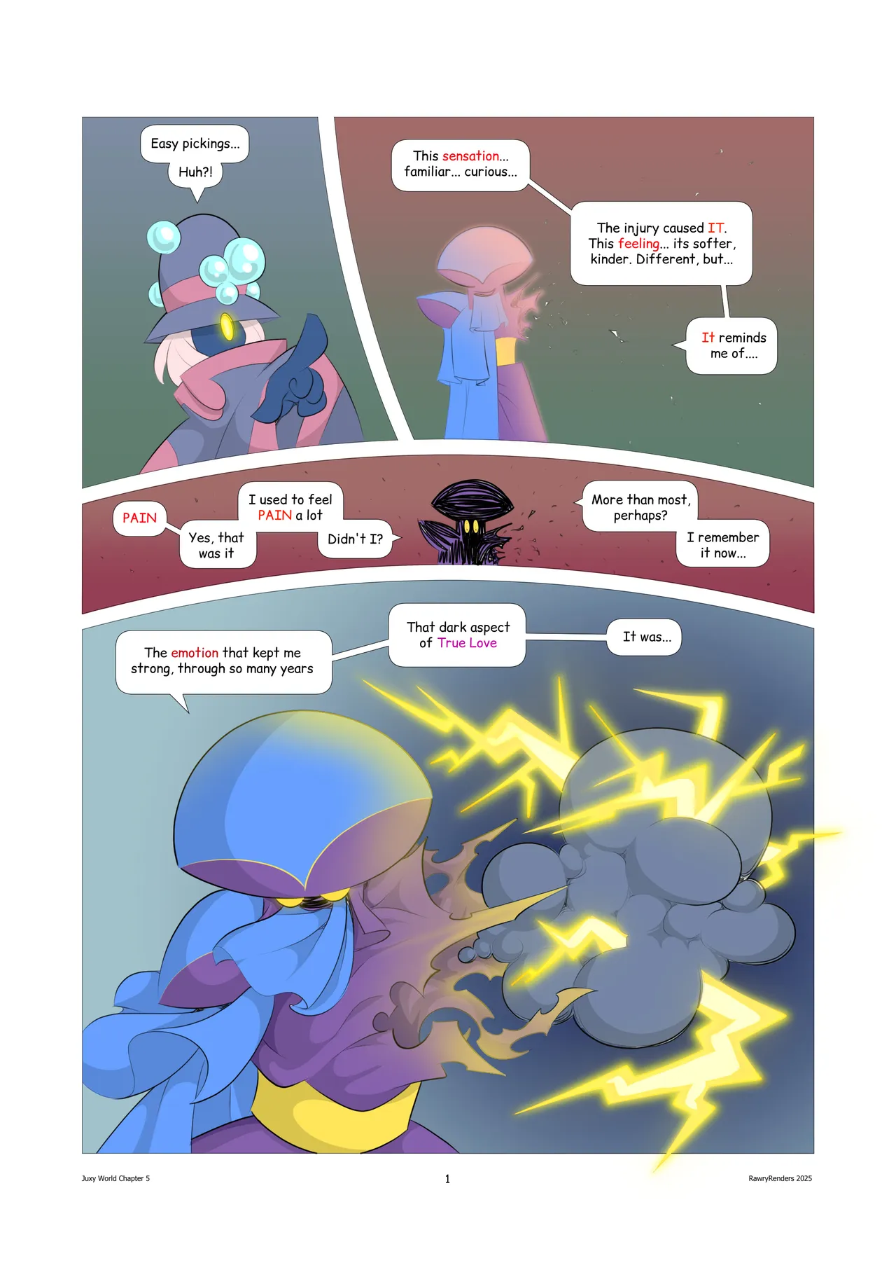 Juxy World: Chapter 5 - New Powers and Forms page 2 full