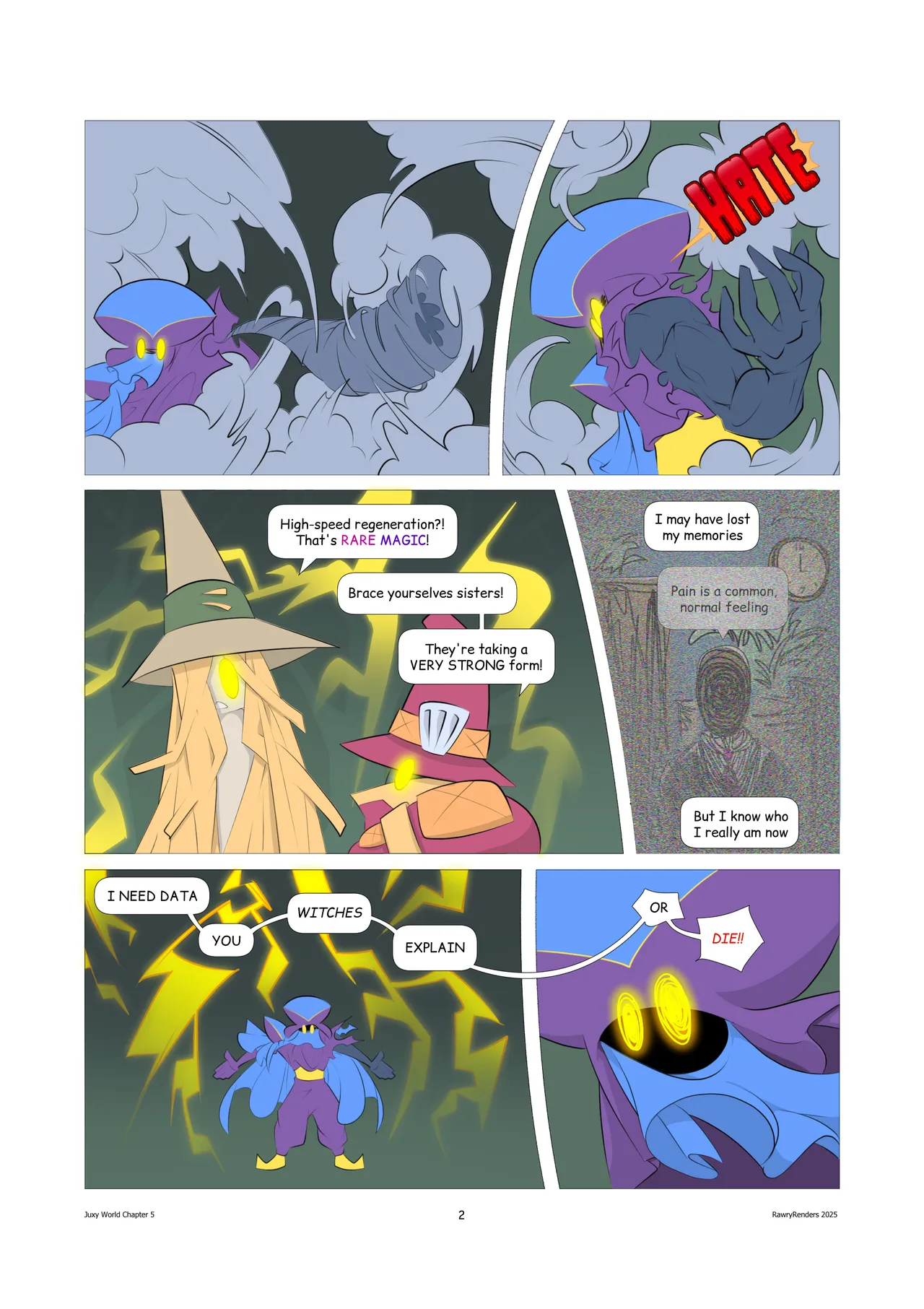 Juxy World: Chapter 5 - New Powers and Forms page 3 full