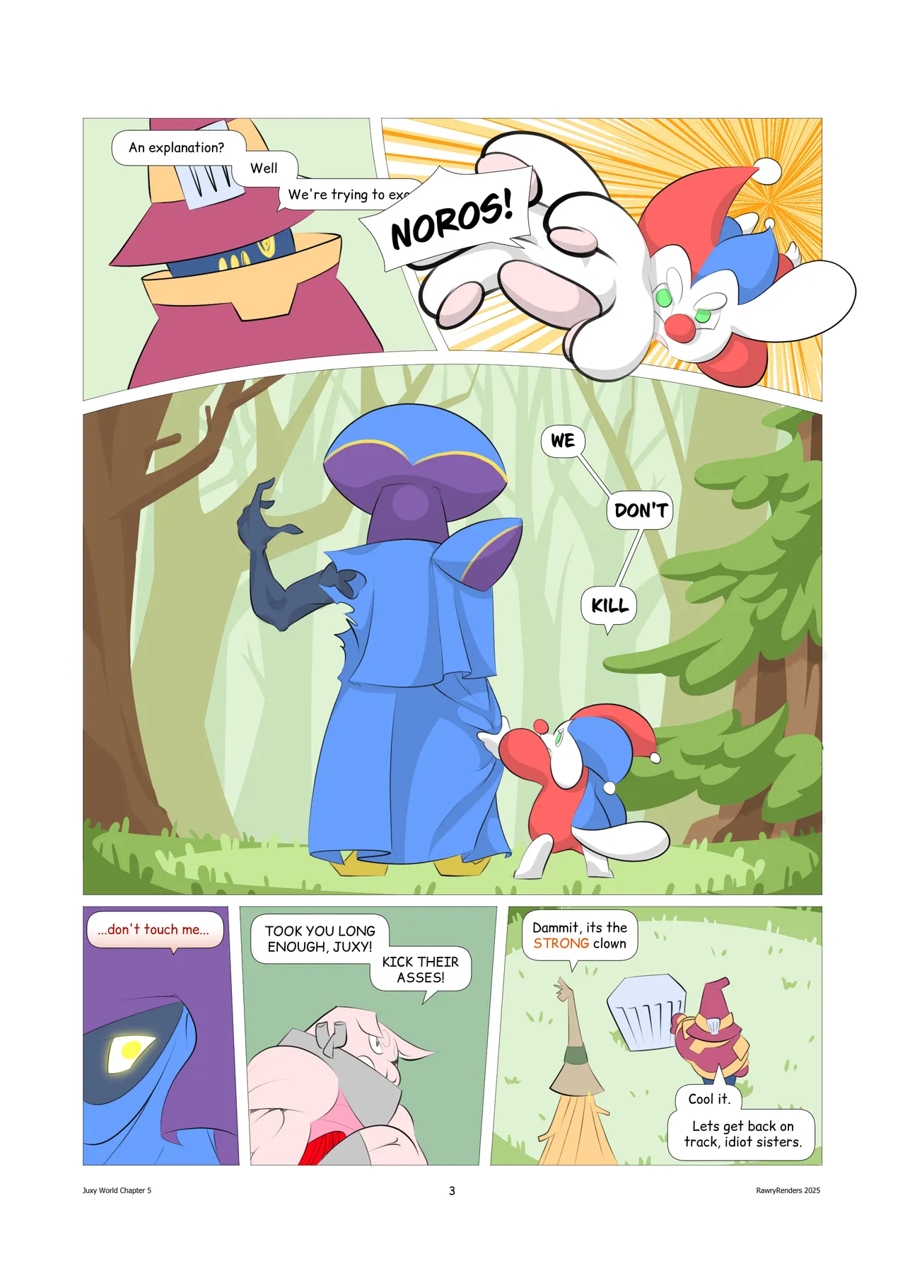 Juxy World: Chapter 5 - New Powers and Forms page 4 full